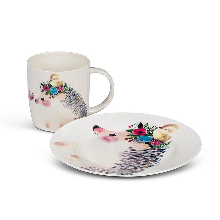 Hedgehog with Nest Mug