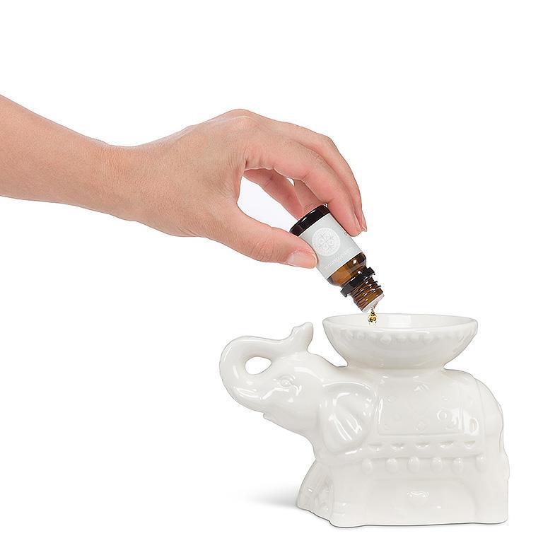 Ornate Elephant Oil Burner