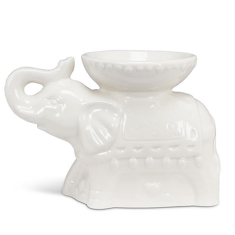 Ornate Elephant Oil Burner
