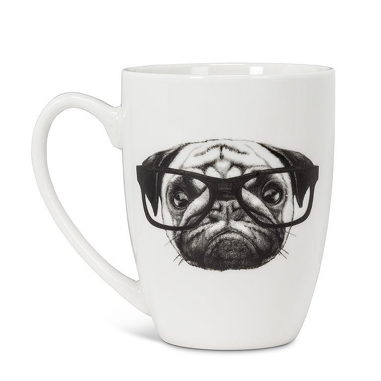 Pen & Ink Pug Mug