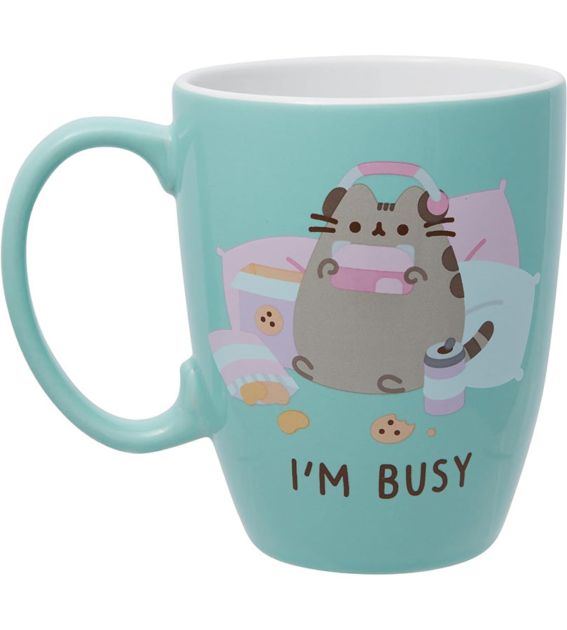 Pusheen I'm Busy Cookies Mug
