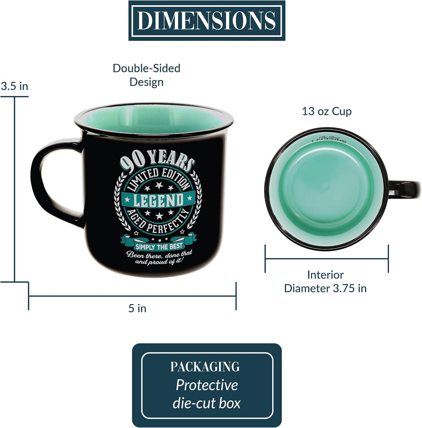 Legends 90 Years Mug