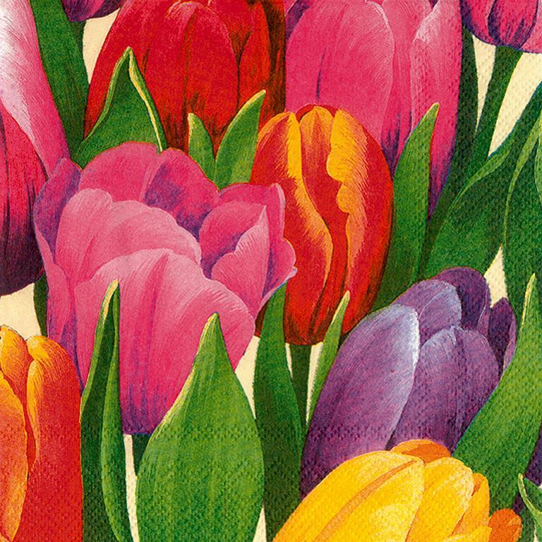 Luncheon Tulip Time Napkins