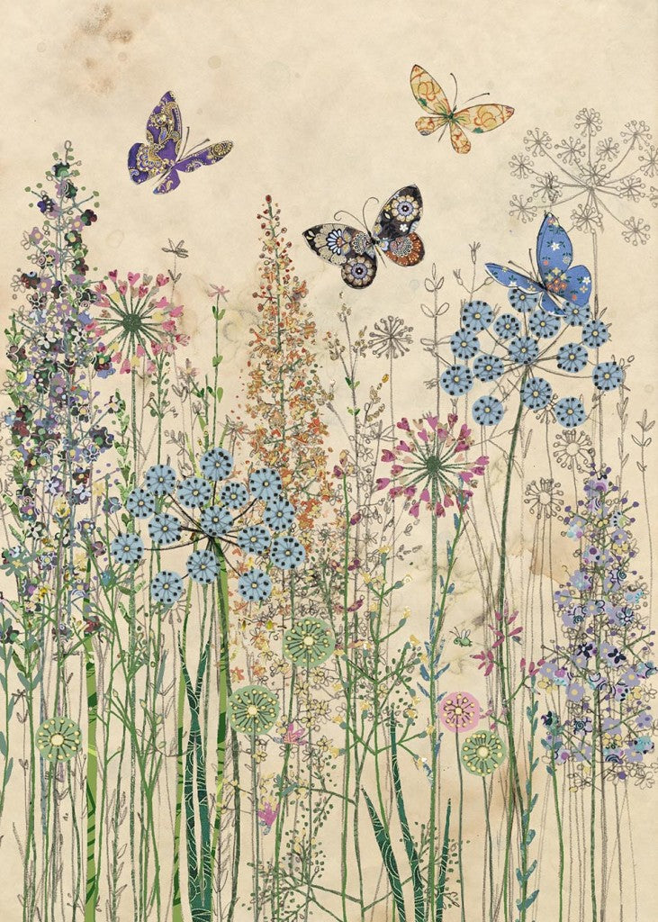 BA Butterfly Grasses Card