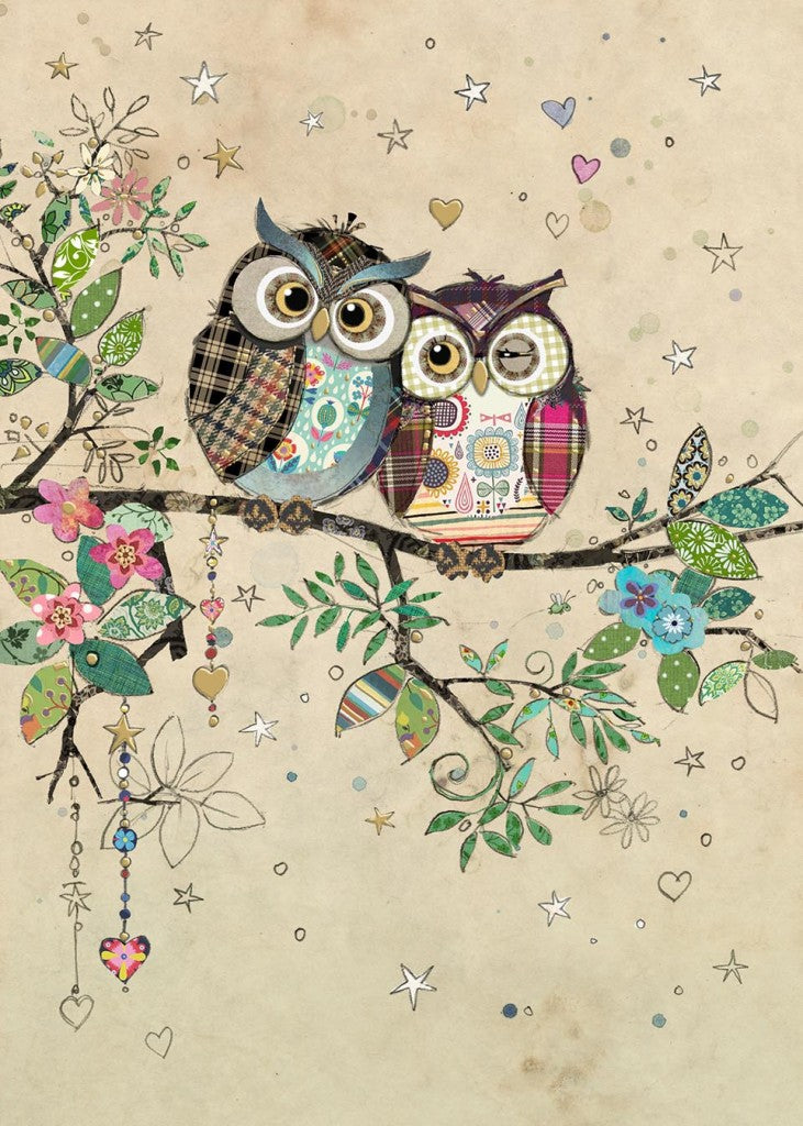 BA Owl Couple Card