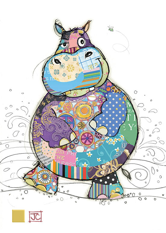 BA Harry Hippo Card