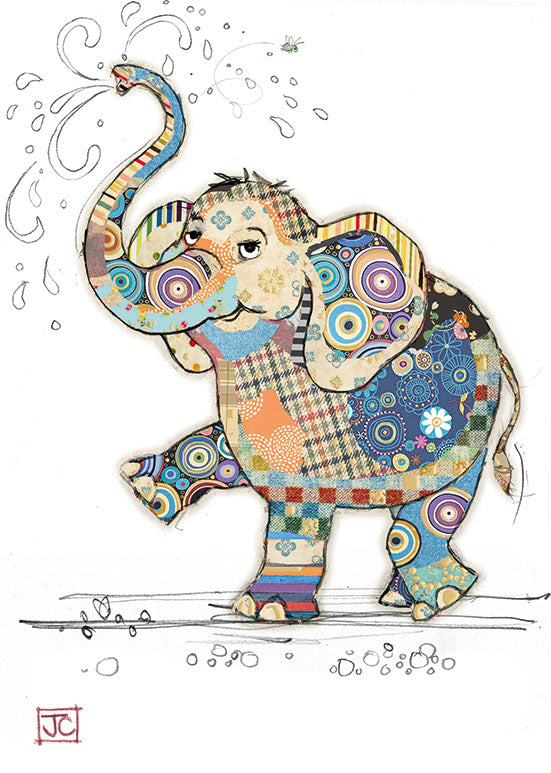BA Eddie Elephant Card