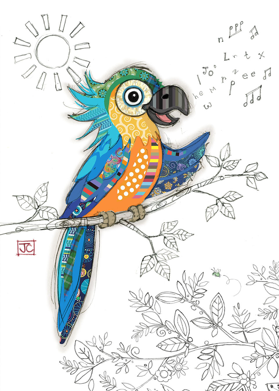 BA Percy Parrot Card