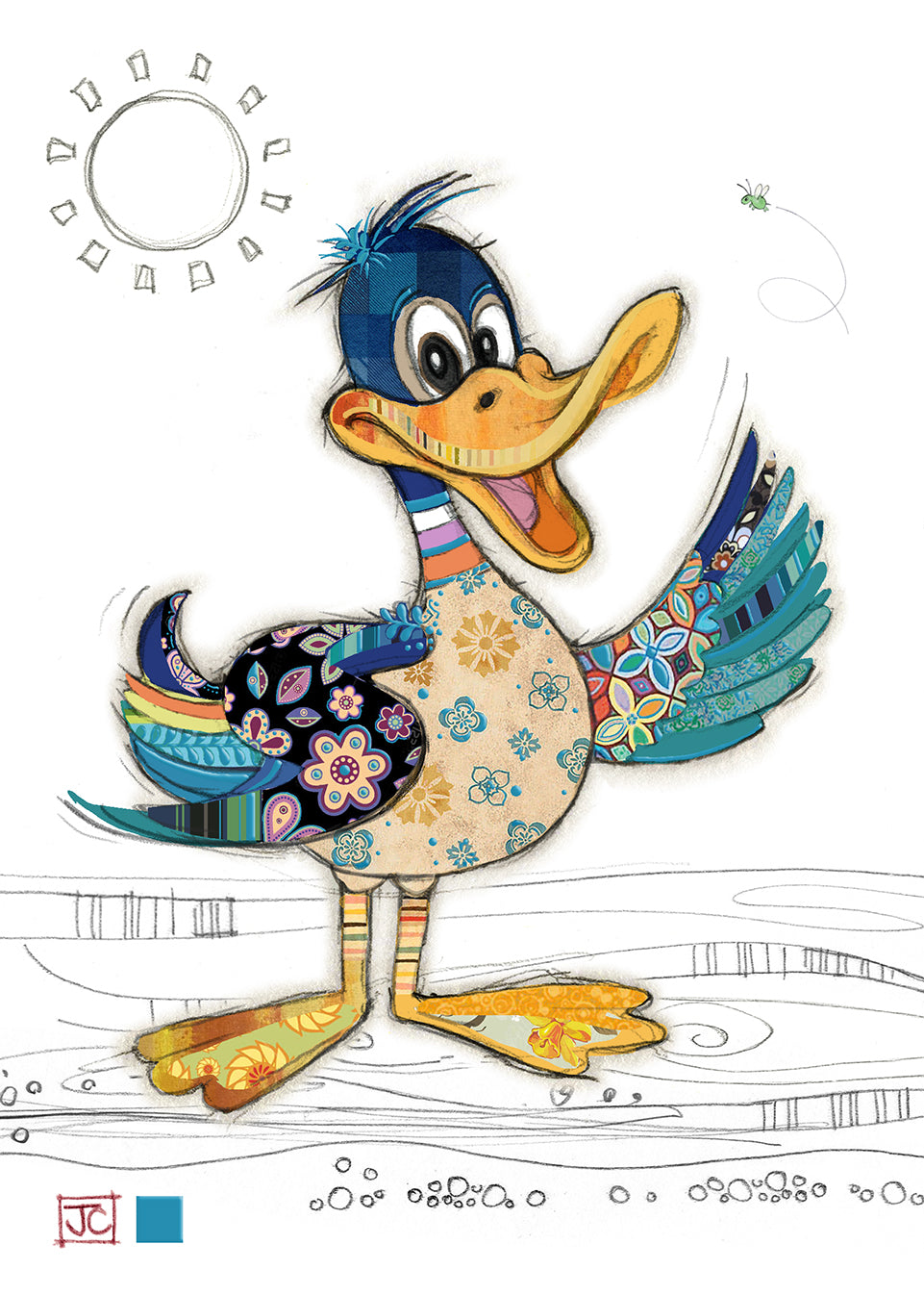 BA Dougie Duck Card