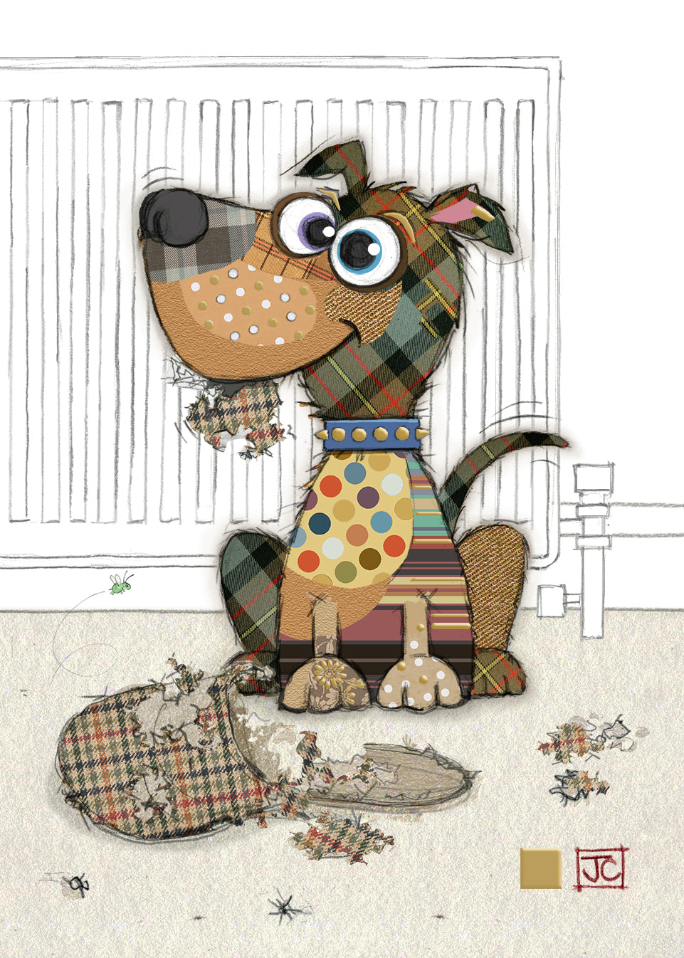 BA Patches Puppy Card