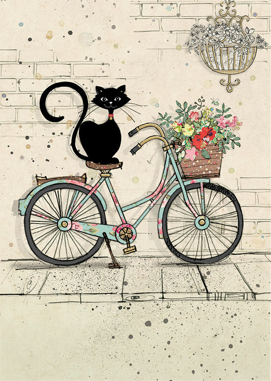 BA Two Bike Cat Card