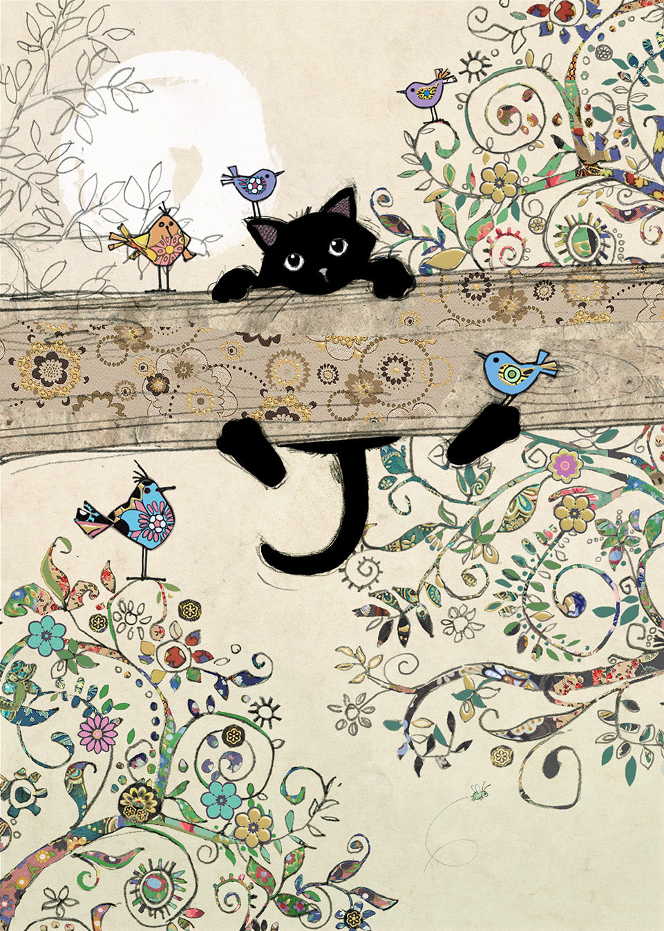 BA Branch Kitty Card
