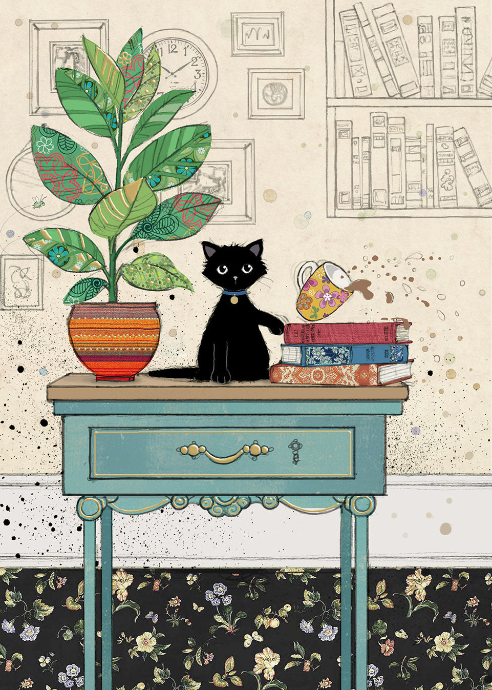 BA Table Kitty Card