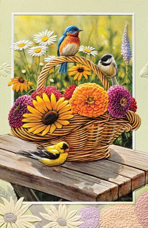 PP Birthday Card Summer Bouquet