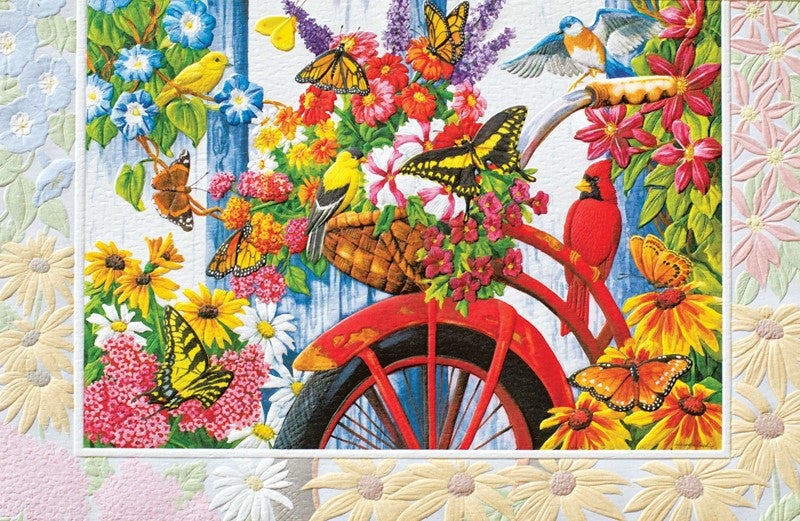PP Think of You Card Old Bicycle