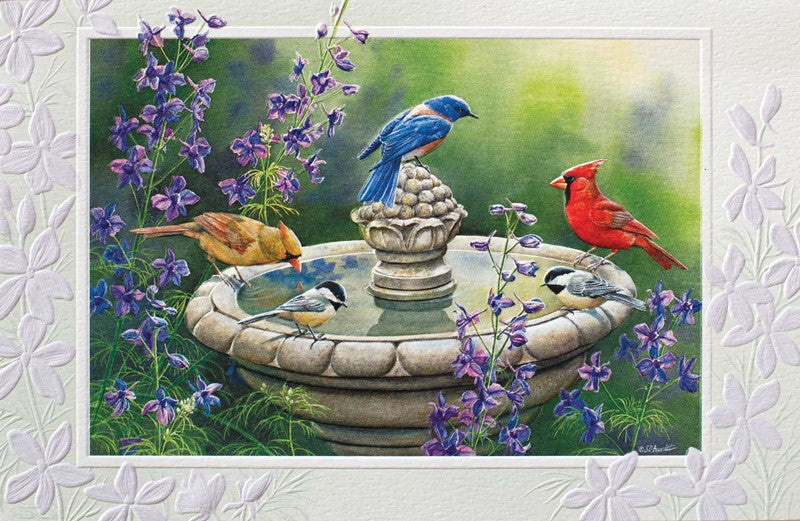 PP Birthday Card Backyard Refreshment