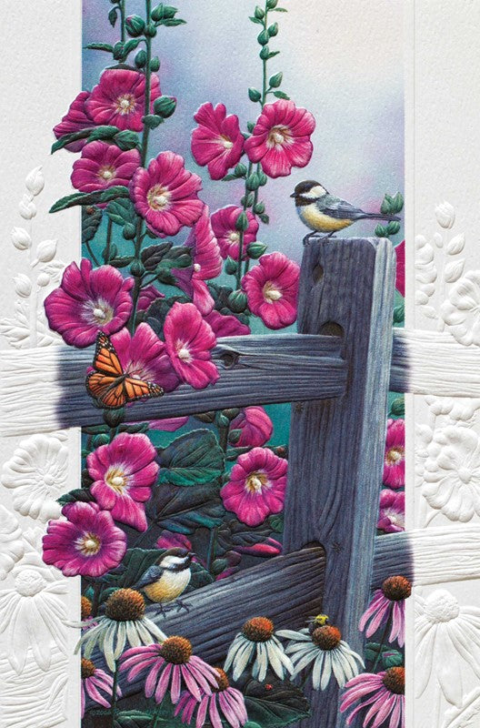 PP Birthday Card Among the Blossoms