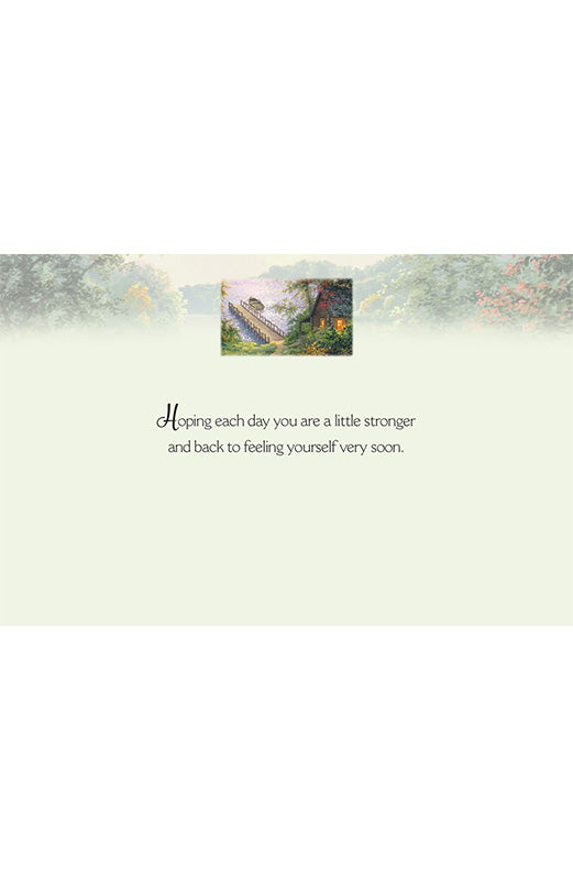 PP Get Well Card Cabin by the Lake