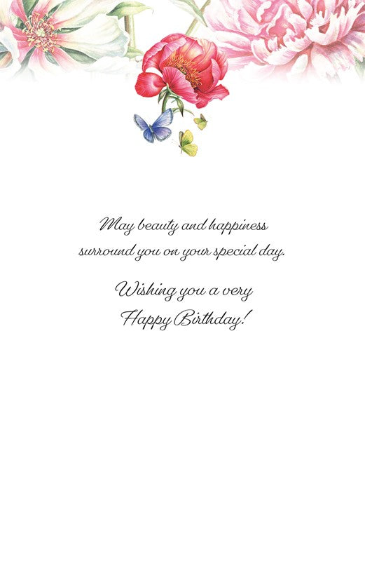 PP Birthday Card Paeonia