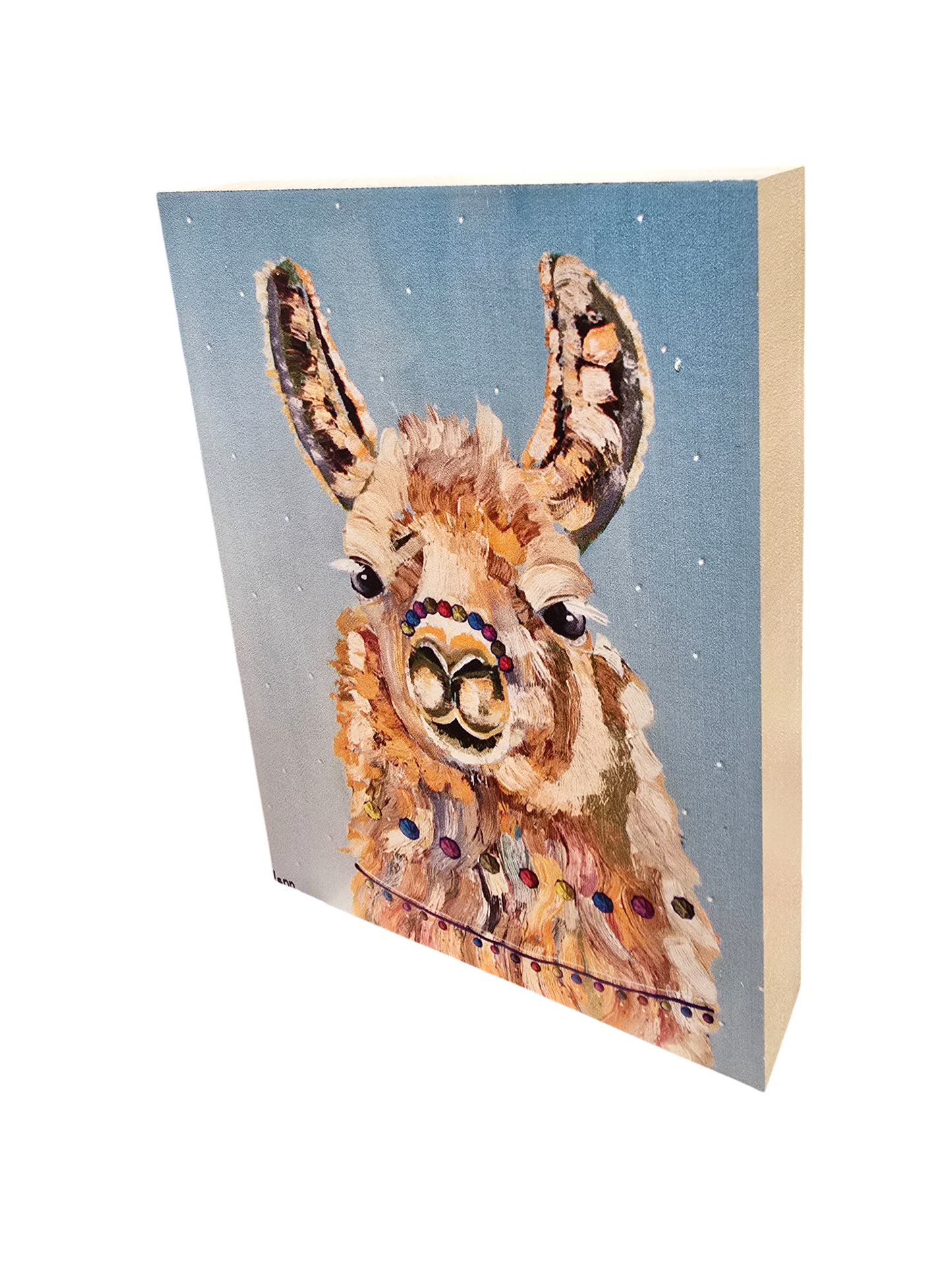 Llama Painting Sign