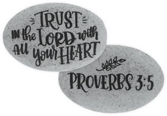 Proverbs 3:5 Stone