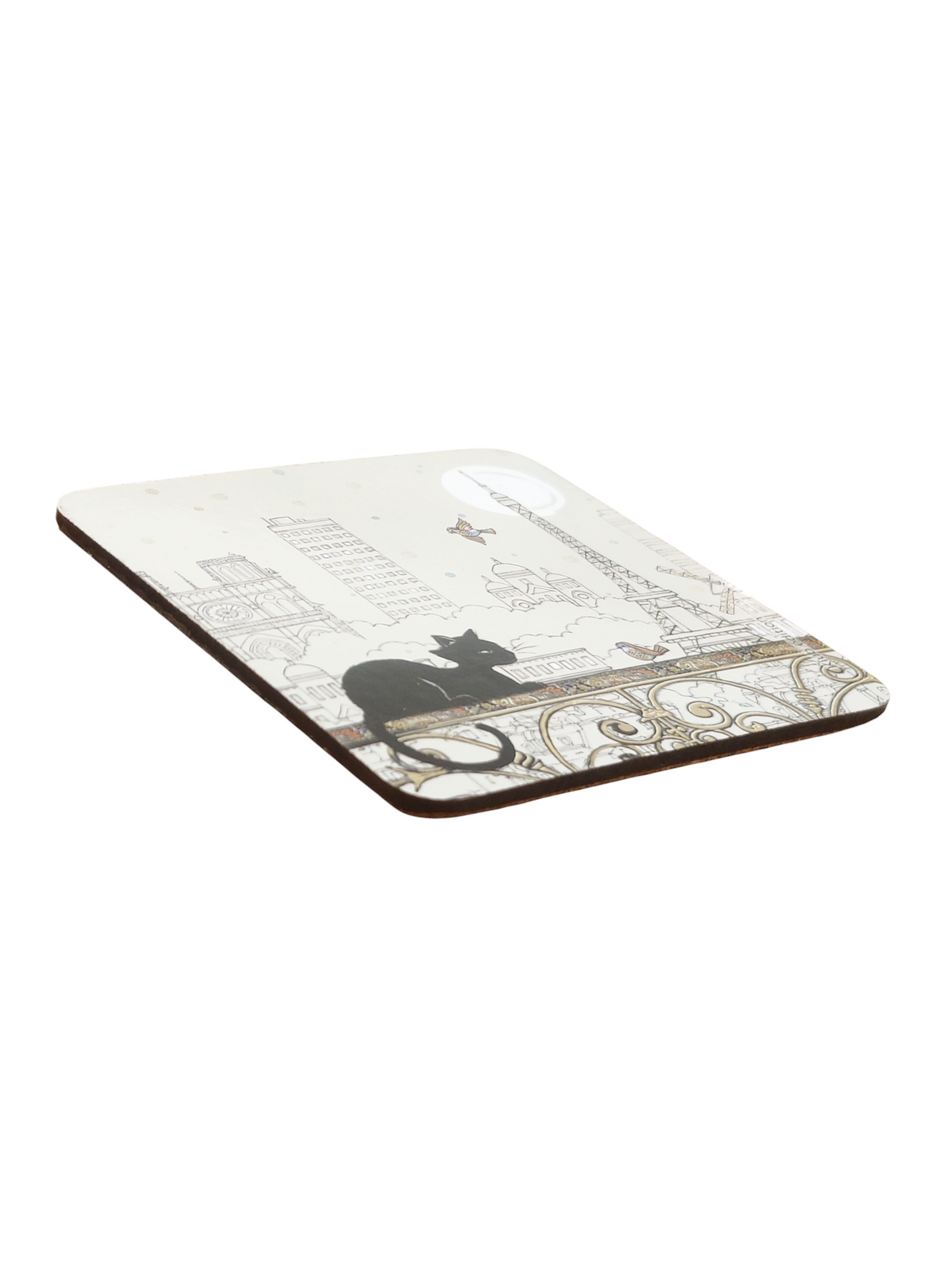 Black Cat Coaster