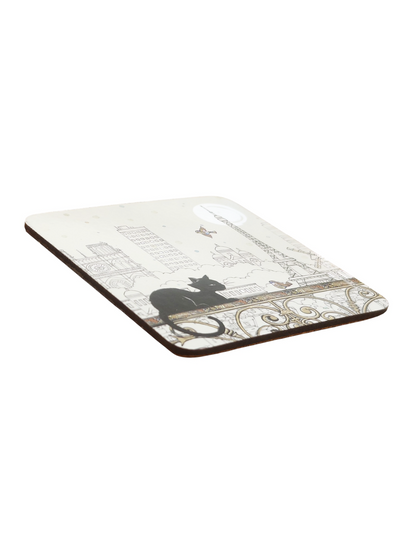 Black Cat Coaster