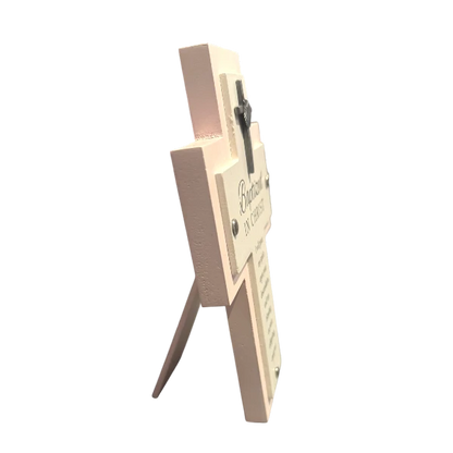 Baptized in Christ Wall Cross
