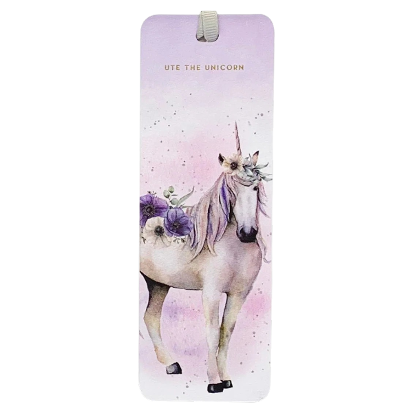 Hopper Bookmark - Ute the Unicorn