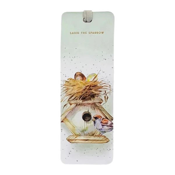 Hopper Bookmark - Sadie the Sparrow