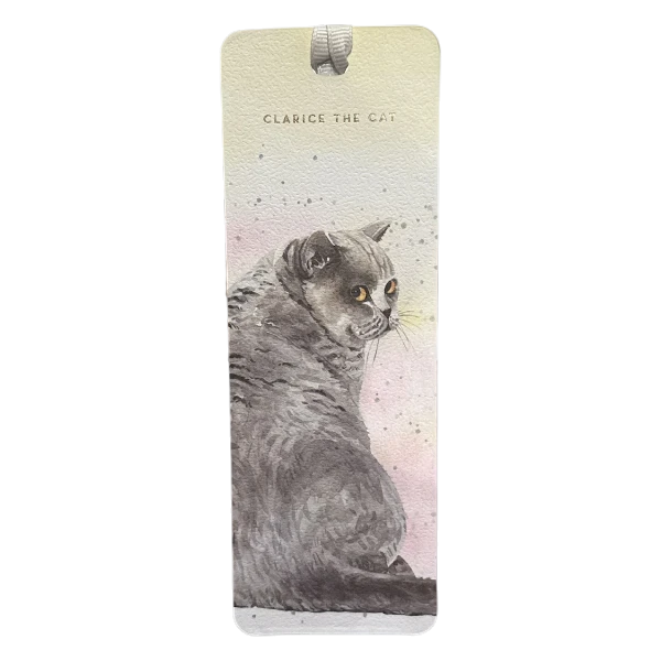 Hopper Bookmark - Clarice the Cat