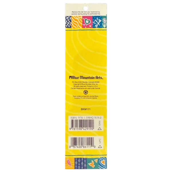Blue Mountain Arts Bookmark - Good friends are like angels