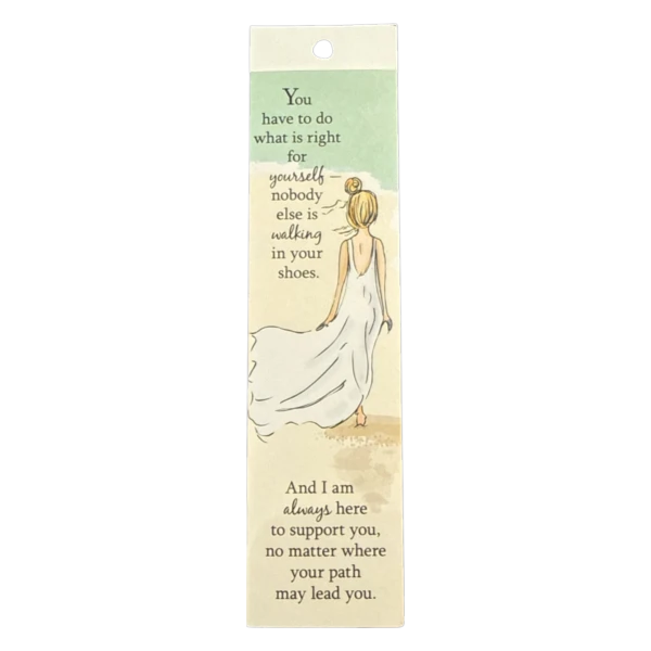 Blue Mountain Arts Bookmark - You have to do what is right