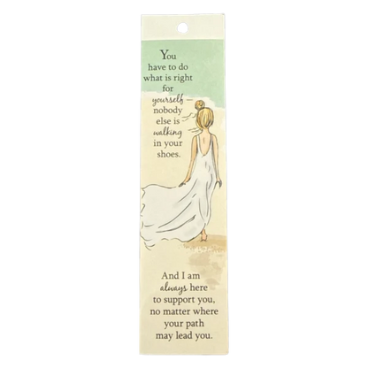 Blue Mountain Arts Bookmark - You have to do what is right