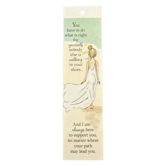 Blue Mountain Arts Bookmark - You have to do what is right