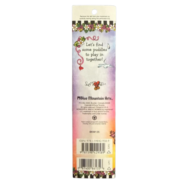 Suzy Toronto Bookmark - If You Want Rainbows