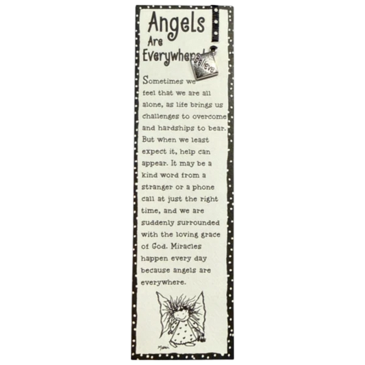 Blue Mountain Arts Bookmark - Angels are Everywhere