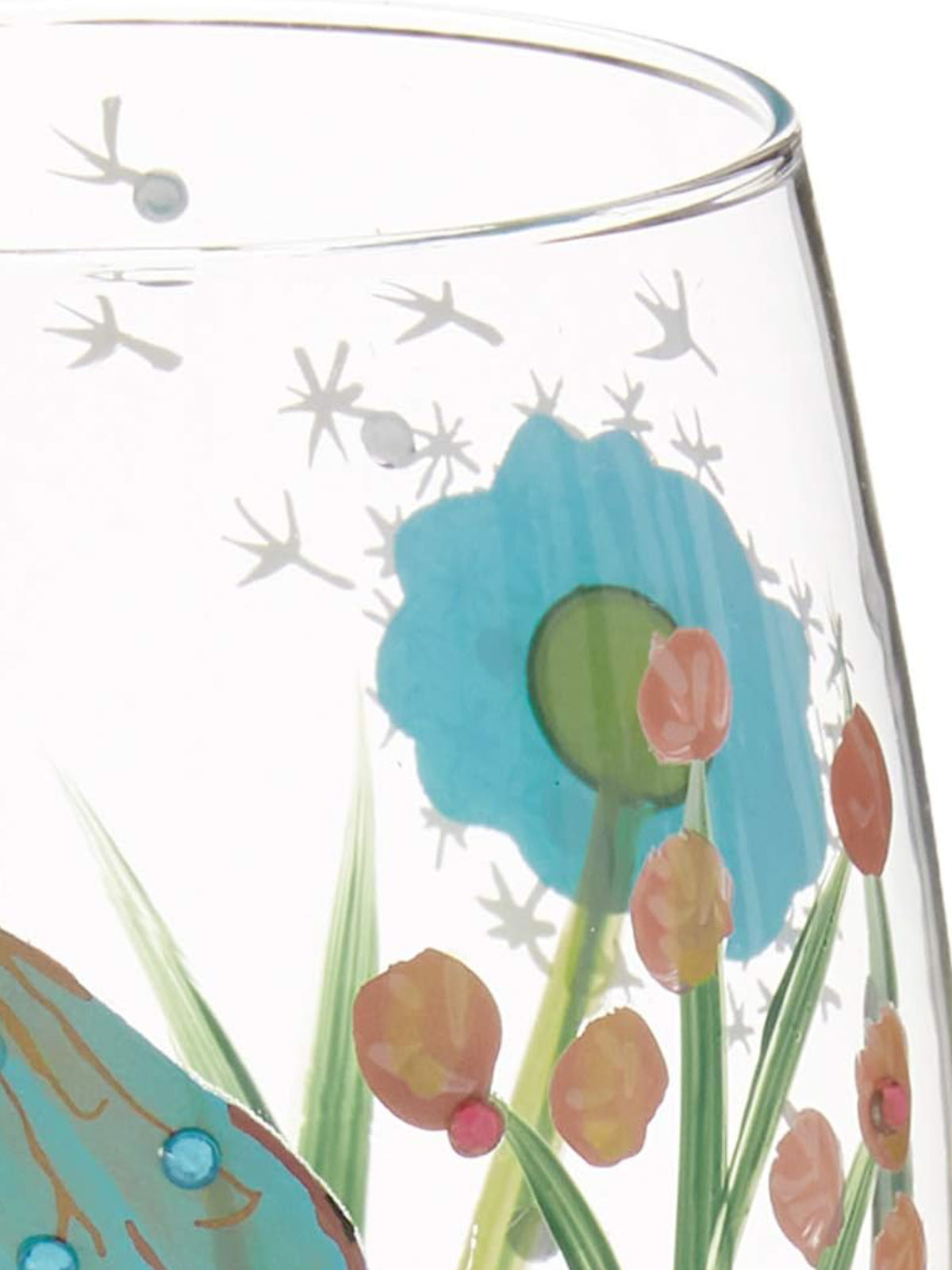Dragonfly Wine Glass