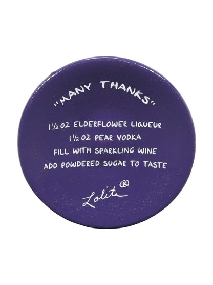 Many Thanks Wine Glass