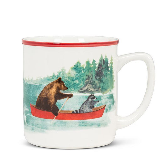 Buddies in Canoe Mug