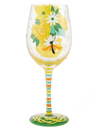 Best Friend Ever Wine Glass