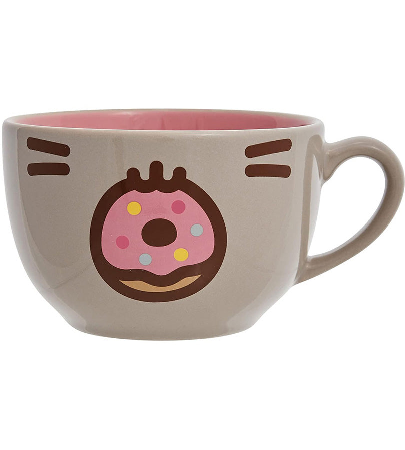 Pusheen Donut Face Latte Mug