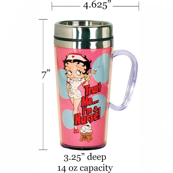 Betty Boop Insulated Travel Mug