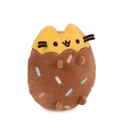 Pusheen Plush Chocolate Dipped Cookie