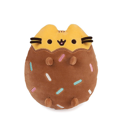 Pusheen Plush Chocolate Dipped Cookie