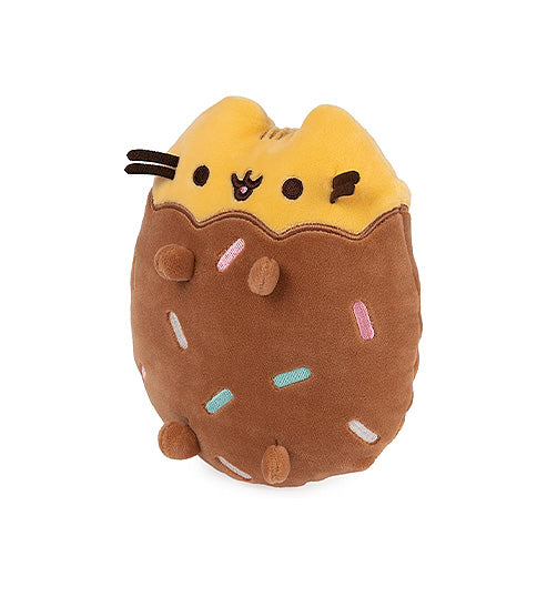 Pusheen Plush Chocolate Dipped Cookie