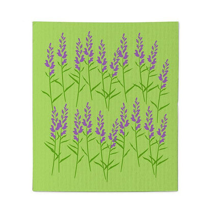 Lavender Branch Dishcloths. Set of 2