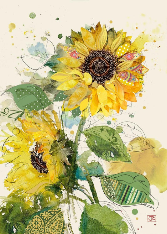 BA Sunflowers Card