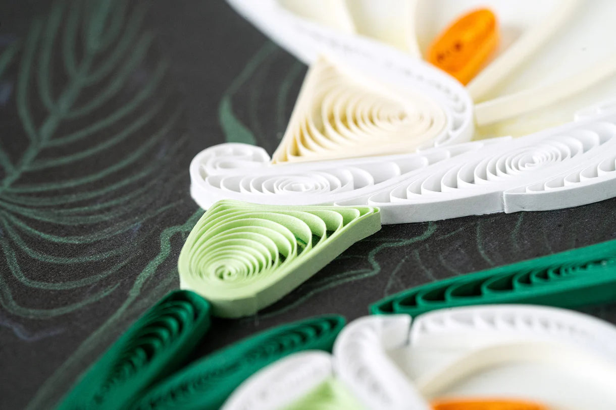 Quilled Calla Lily Greeting Card