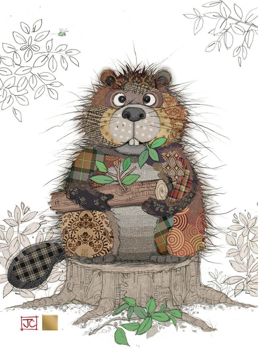 Bug Art Barry Beaver Card